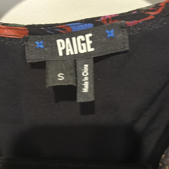 PAIGE Floral Midi Wrap Dress - Picture 6 of 6